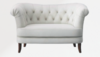Off White Leather Loveseat rental in Miami-Ft. Lauderdale, FL