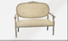 Vintage Cream Loveseat rental in Miami-Ft. Lauderdale, FL