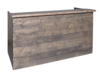 Aged Farm Wood Bar rental in Chicago, IL