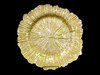 Glass Gold Sponge Charger rental in Philadelphia, PA
