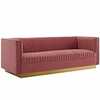 Tufted Velvet Sofa rental in Philadelphia, PA