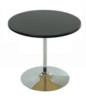 Black 30" round pedestal table  rental in Chicago, IL