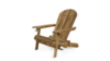 Natural Wooden Adirondack Chair rental in Denver, CO