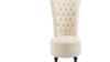 Cream Wedding Lounge Chair rental in Denver, CO