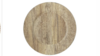 Faux Wood Natural Charger rental in Denver, CO