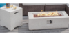 White Propane Fire Pit rental in Denver, CO