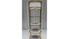 Circular Gold Display Shelf rental in Denver, CO