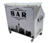 4ft White LED Illuminated Bar with Curved Top rental in Las Vegas, NV