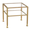 Gold Metal Coffee Table rental in Nashville, TN