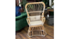 Peacock Bamboo Wedding Chair rental in Denver, CO