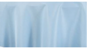 120" Round Baby Blue Poly rental Houston, TX