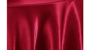 120" Round Cranberry Linen rental Houston, TX
