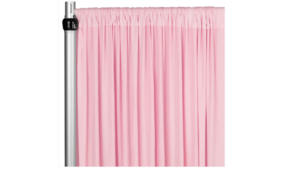 4-way Stretch Pink Drape Panel rental Houston, TX