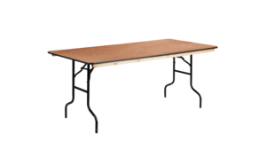 6' Rectangular Banquet Table rental Houston, TX