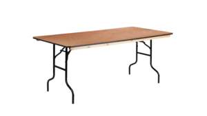 8' Rectangular Banquet Table rental Houston, TX