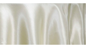 90x156 Ivory Satin Linen rental Houston, TX