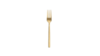 Arezzo Gold Dinner Fork- Matte rental in Houston, TX