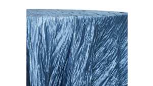 Azure 90x132 Accordion Linen rental Houston, TX