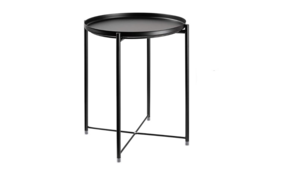 Black Side Table rental Houston, TX
