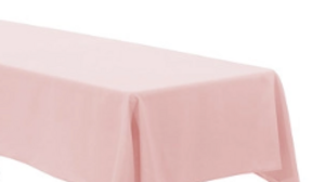 Blush Kids Table Linen rental Houston, TX