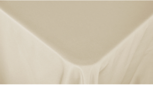 Champagne/Taupe 90x132 Banquet Linen rental Houston, TX