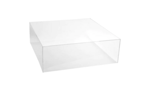 Clear Cake Stand 18x18 rental Houston, TX