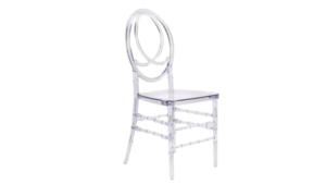 Clear Infinity Chair rental Houston, TX
