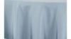Dusty Blue 120" Round Poly Linen rental in Houston, TX