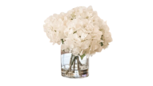 Faux White Hydrangea Arrangement rental Houston, TX