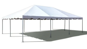 20' x 30' White Frame Tent rental Houston, TX