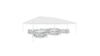 20' x 30' White Frame Tent rental in Houston, TX