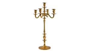 Gold Candelabra 25.75"H rental Houston, TX