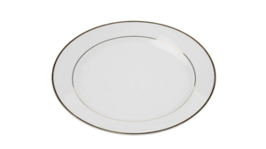 Gold Rimmed Dinner Plate  rental Houston, TX