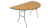 Half Round Table rental in Houston, TX