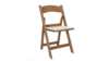 Natural Resin Folding Chair rental in Houston, TX