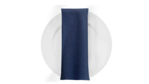 Navy Blue Poly Dinner Napkin rental Houston, TX