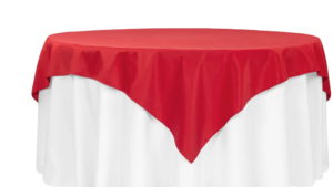 Red 72x72 Poly Overlay rental Houston, TX