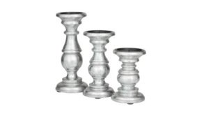 Silver Candle Holder rental Houston, TX