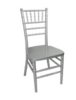 Silver Chiavari Chair with Padded Cushion rental in Houston, TX