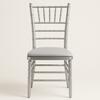 Silver Chiavari Chair with Padded Cushion rental in Houston, TX