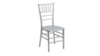 Silver Chiavari Chair with Padded Cushion rental in Houston, TX