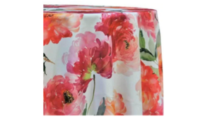 Spring Blossom Poly Round Linen rental Houston, TX