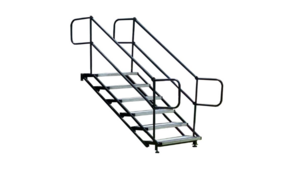 Stairs 24" w/ rails (3 steps) rental Houston, TX