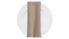 Taupe Dinner Napkin rental in Houston, TX