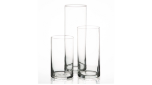 Trio Cylinder Vase (Short) rental Houston, TX