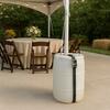 Water Barrels to Secure Tent rental in Houston, TX