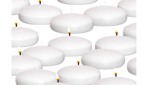 White Floating candles  rental Houston, TX