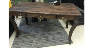 Table Rectangular Vintage Desk 30 inches x 4ft rental Fresno-Armona, CA