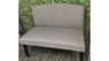 Seating Gray Sweetheart Padded Bench rental in Fresno-Armona, CA