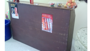 Bar Equipment - Wood Bar rental Fresno-Armona, CA